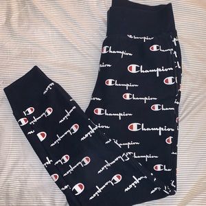 Champion All Over Logo Joggers